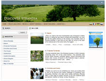 Tablet Screenshot of discoverstrandja.com